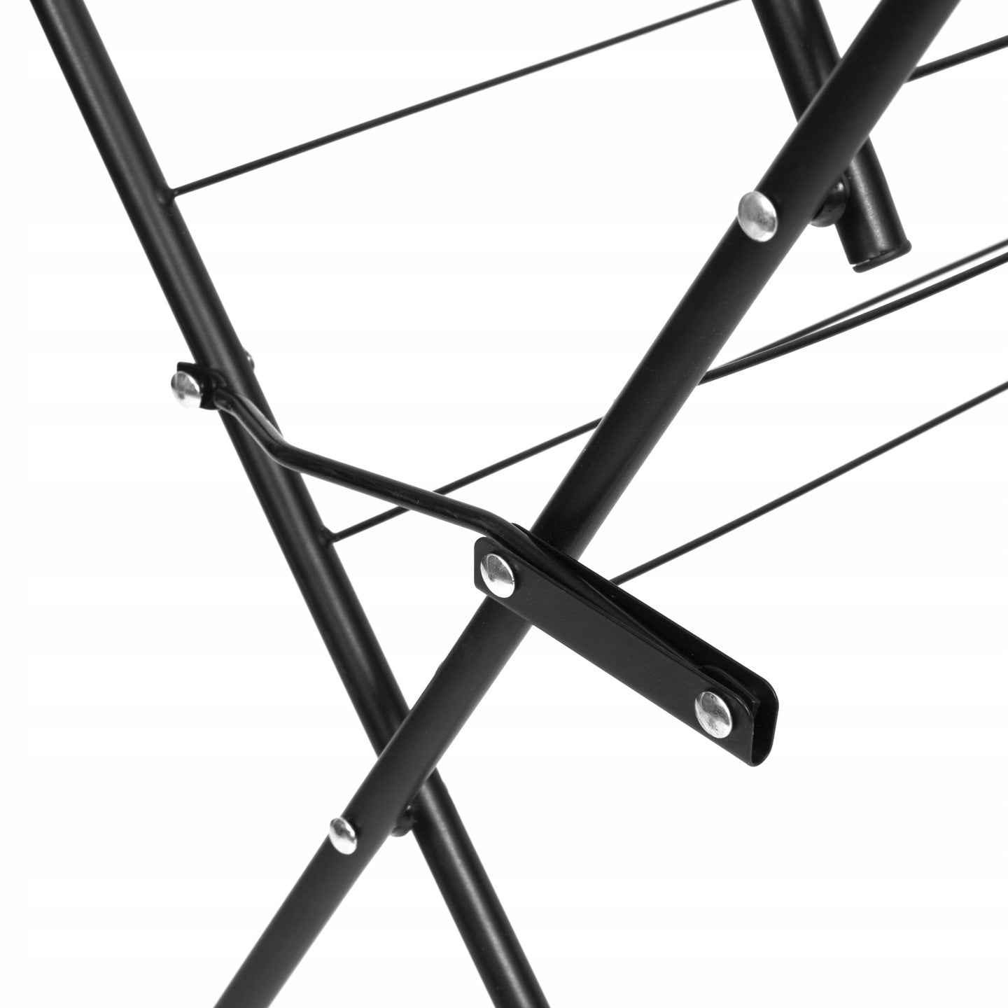 3 Level Standing Vertical Balcony Dryer for Folding Laundry Unfolded width 48 cm