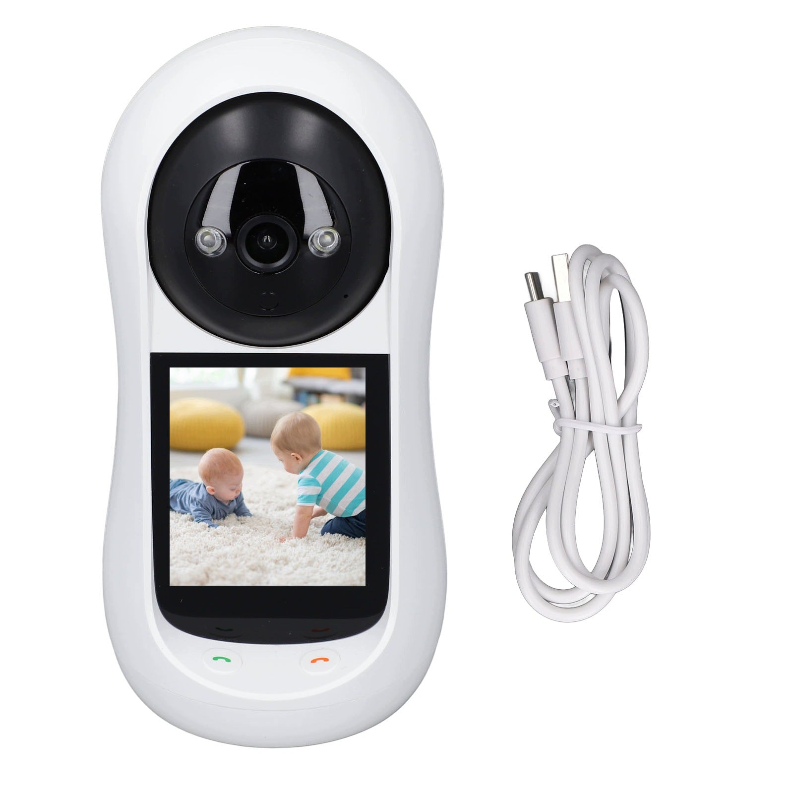 3 MP Video Calling Camera 2304 x 1296 IPS2.8 HD 2,4 GHZ KQ Detection Model 7101WEKD