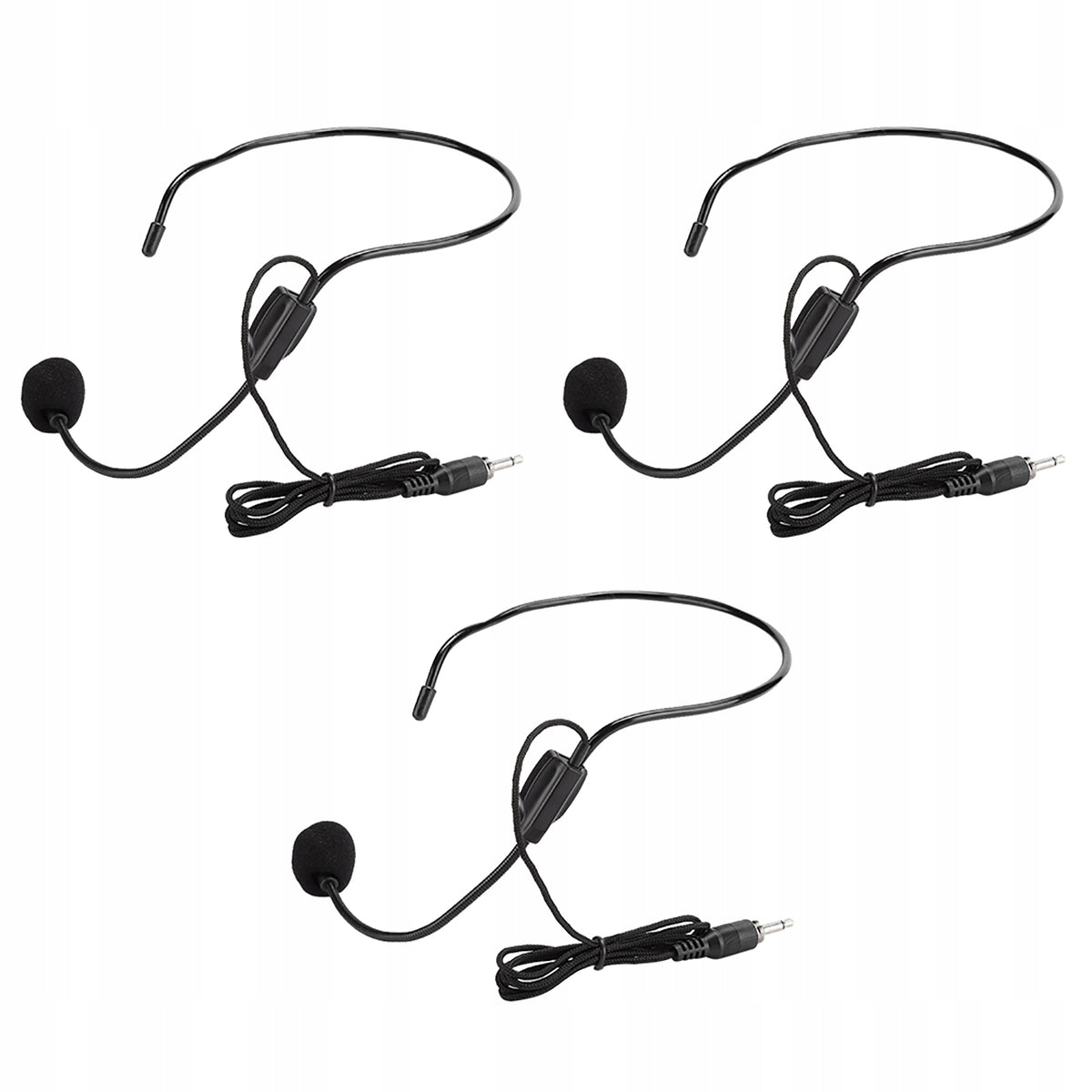 3 PACK VOICE AMPLIFIER WIRED MICROPHONE Brand no brand