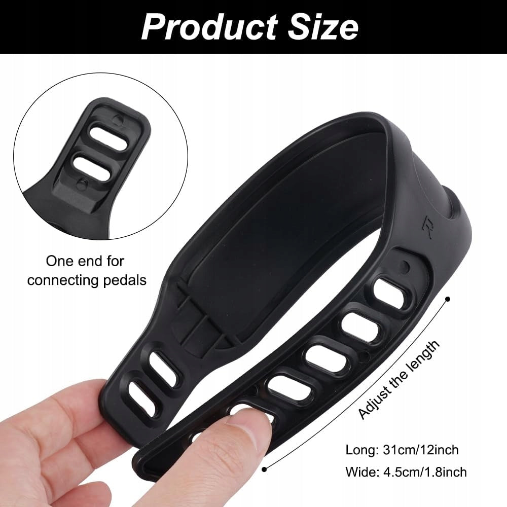 3 PAIRS OF RUBBER STRAPS FOR PEDALS UNIVERSAL EXERCISE BIKE Brand no brand