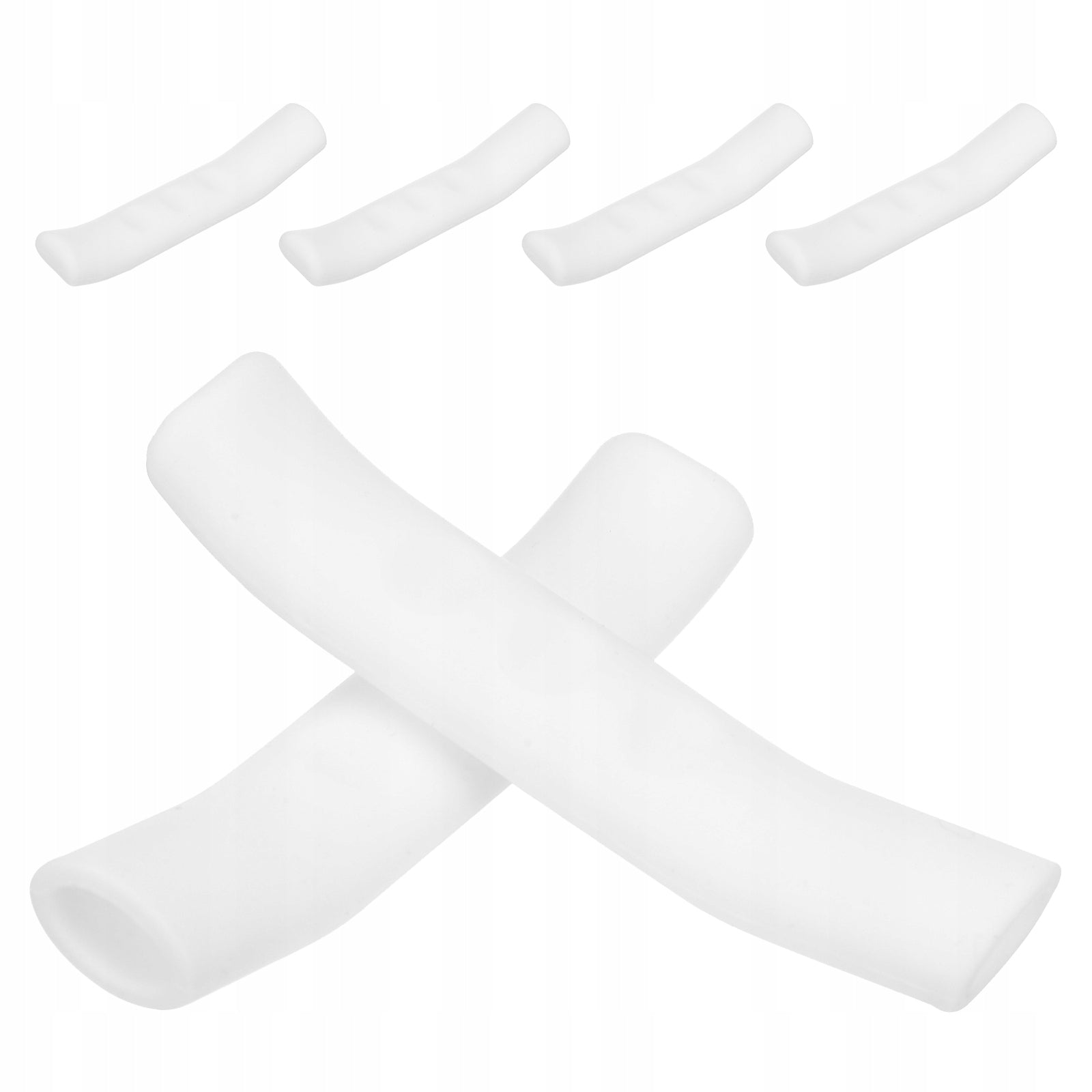 3 PAIRS OF UNIVERSAL WHITE BIKE BRAKE HANDLE COVERS Manufacturer code 21887168