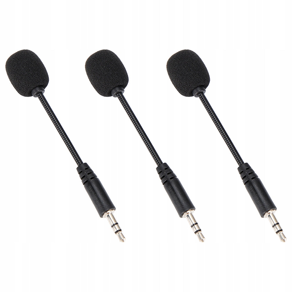 3 PCS Computer gaming microphone jack 3,5 mm