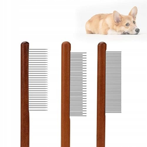 3 PCS DOG GROOMING COMB METAL GROOMING COMB
