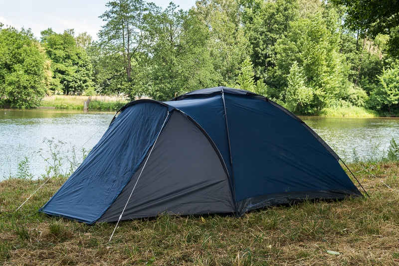 3 PERSON FAMILY CAMPING TENT WITH TROPICAL VESTIBULE Brand Acamper