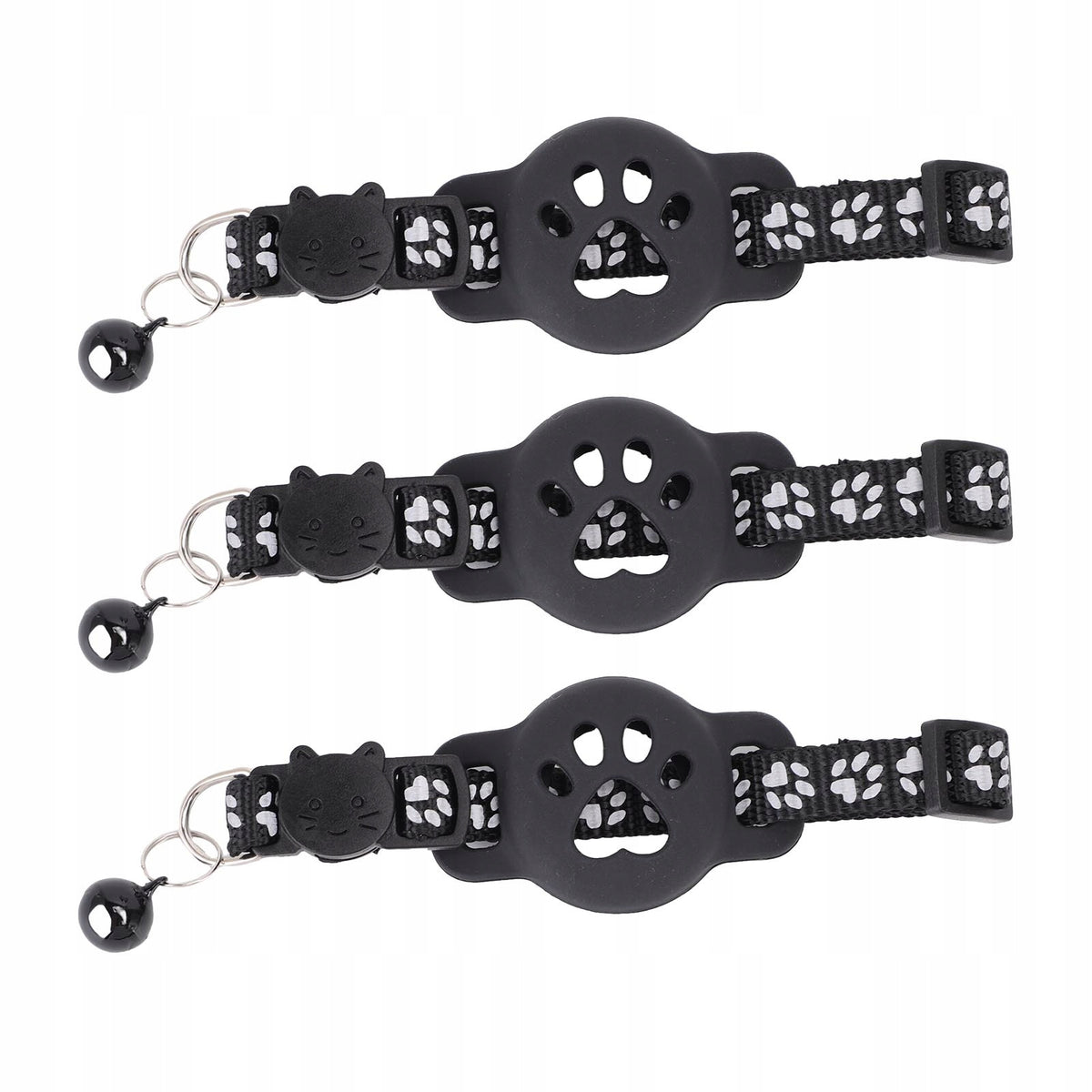 3 Pcs Reflective Cat Collar with Bell to Protect Against I9 Manufacturer code AG251201008236