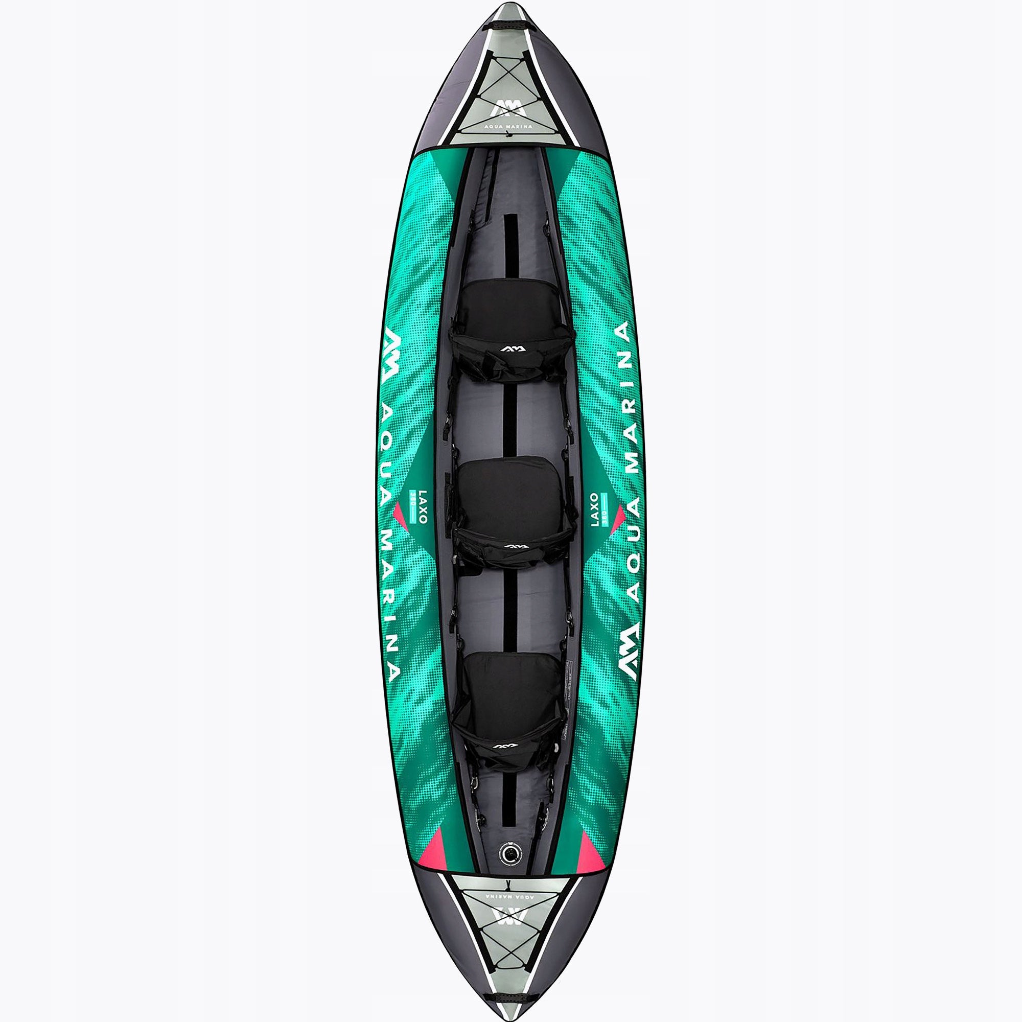 3-Person Pumped Kayak Aqua Marina Laxo Recreational Kayak 12'6" OS