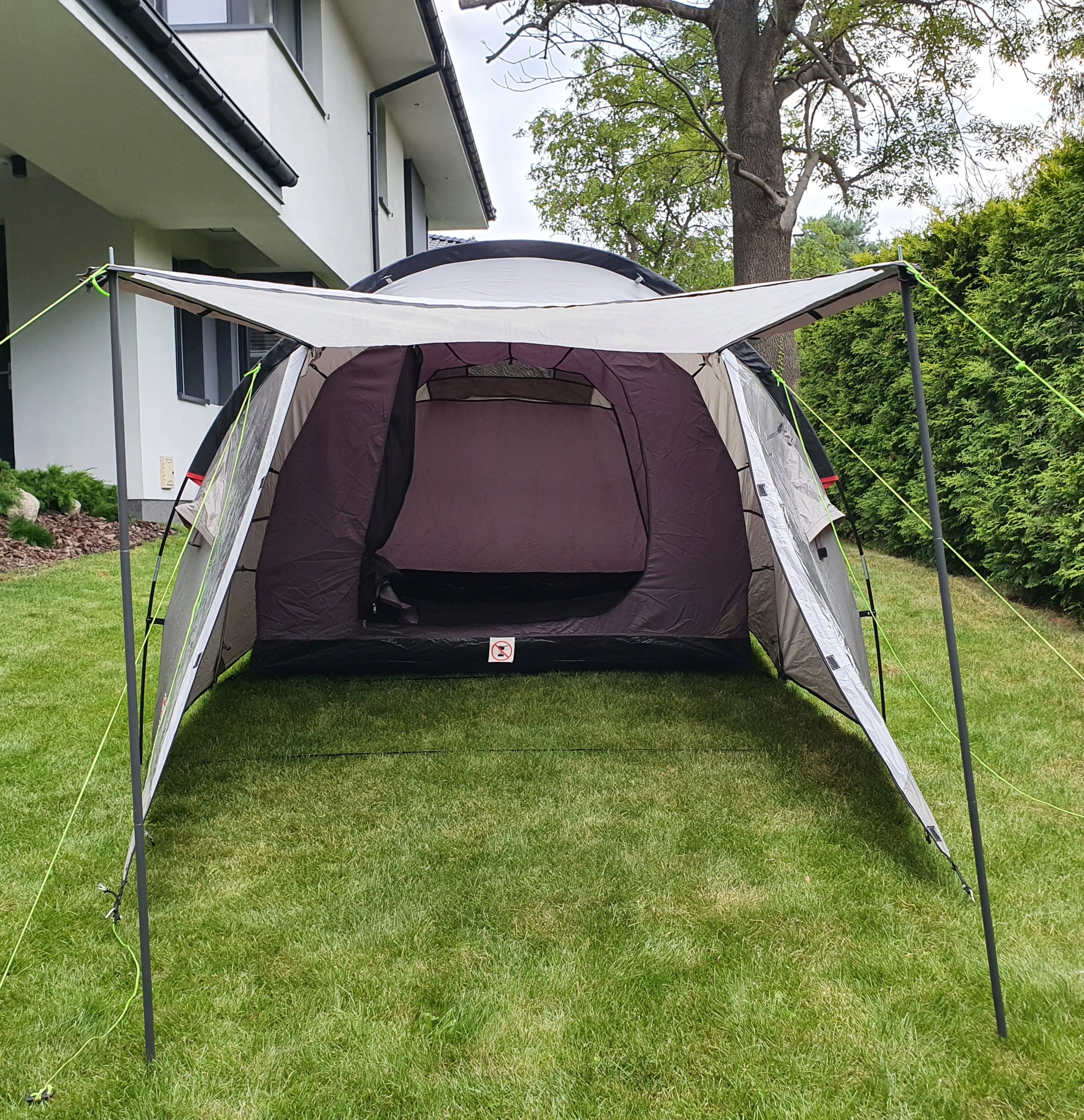 3 Person Tent Coleman Coastline 3 Plus Green Brand Coleman