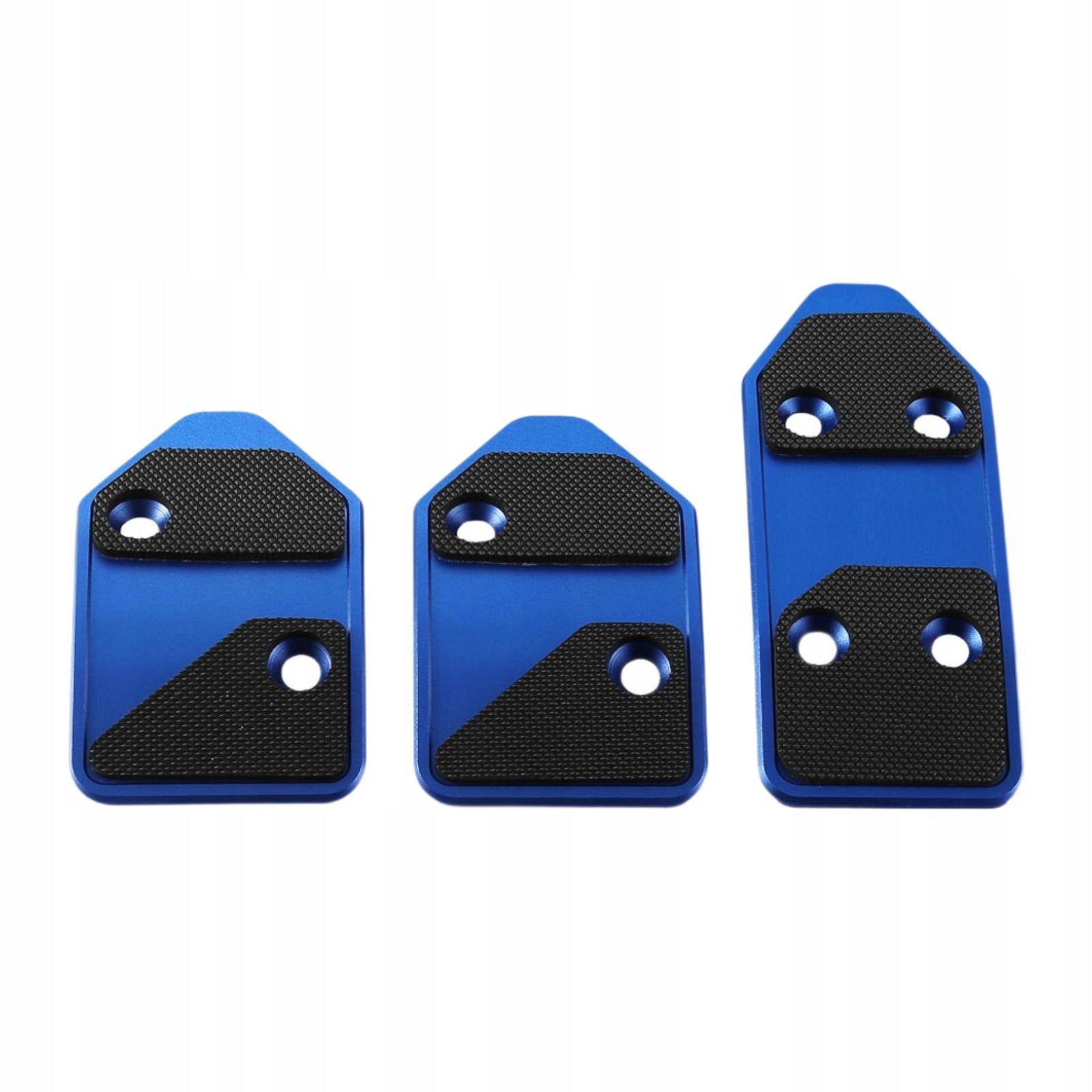 3 Pieces Non Slip Replacement Car Gas Clutch Brake Pedal Cover for Blue Packaging status original