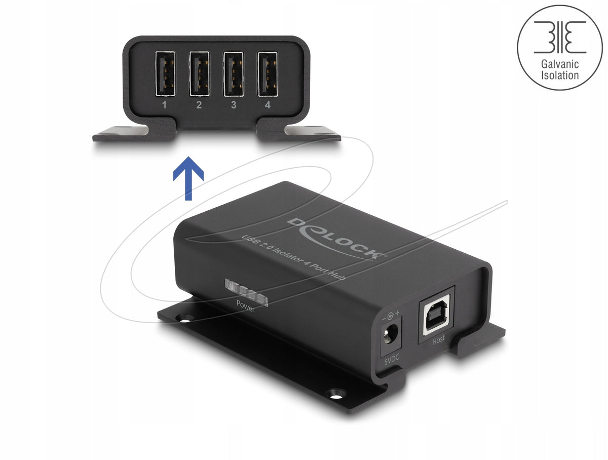 3-Port 10Gbps USB Hub with Micro SD Card Reader USB C Delock 64236