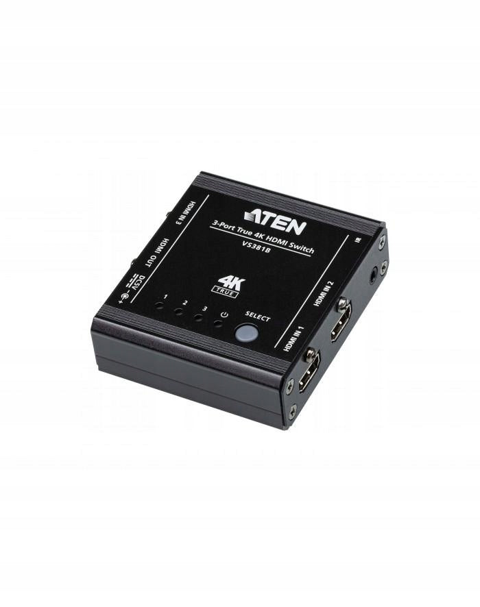 3-Port HDMI Switch 3-Port True 4k HDMI Switch VS381B