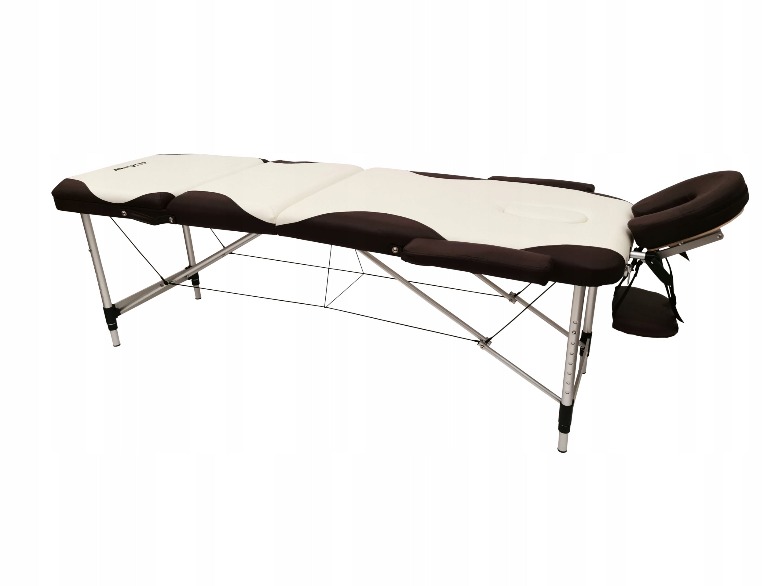 3 SEGMENT BED MASSAGE TABLE AURORA FOLDING PORTABLE BAG AKUPRES Color beige