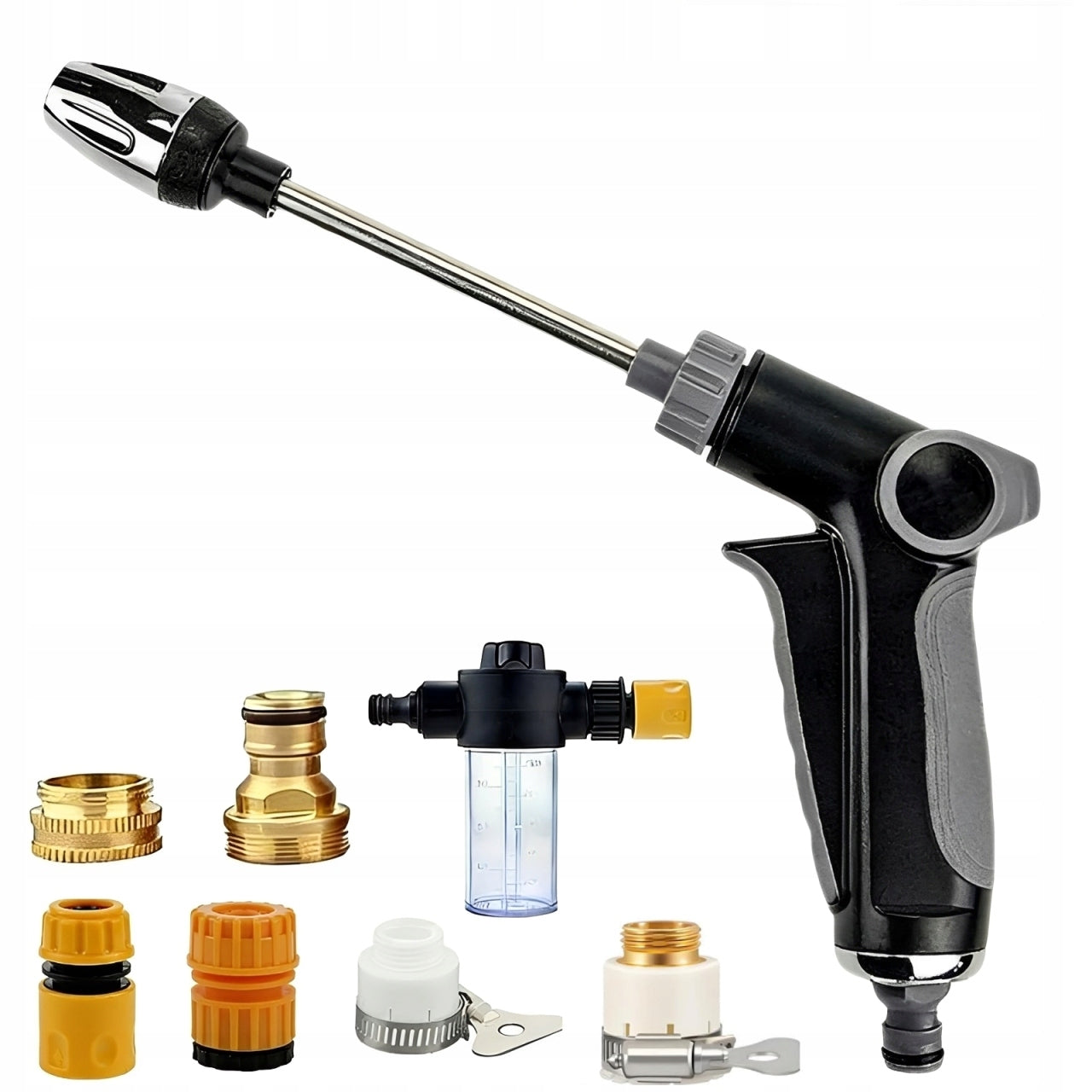 3 SPRAY MODES HIGH PRESSURE WASH GUN FOR GARDEN HOSE Packaging status original