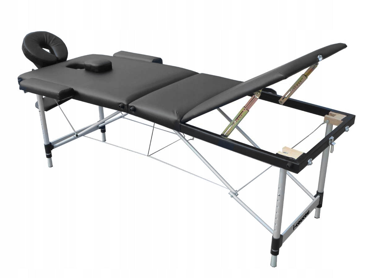 3-Seg Massage Table Portable Folding Aluminum Cosmetic Bed Couch Medical device yes