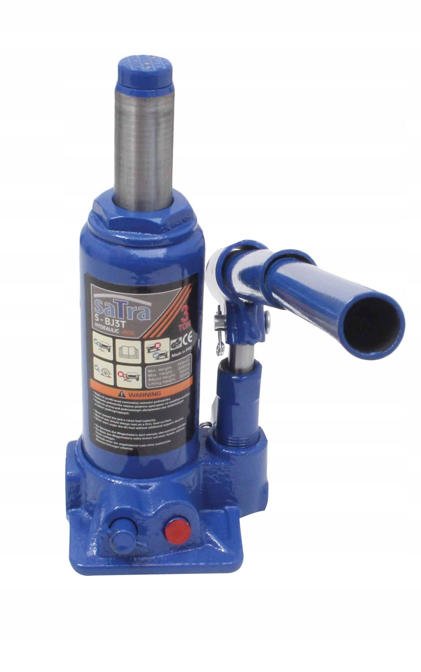 3 T SATRA S-BJ3T HYDRAULIC BOLLARD LIFT Maximum lifting height 298 mm