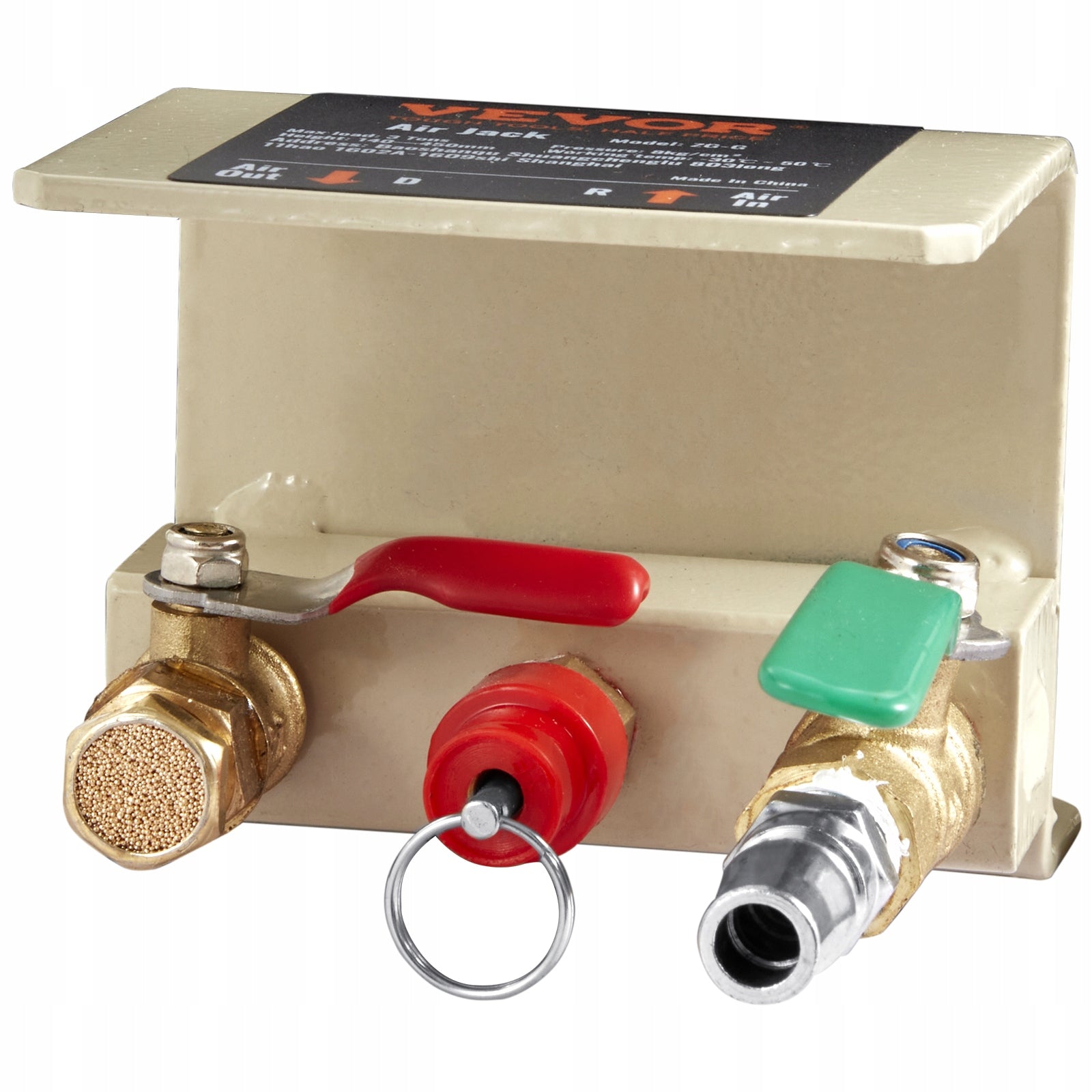 3 Ton Air Jack 6600 lbs Triple Bag 450 mm Fast Lifting Pneumatic Beige EAN (GTIN) 840349925660