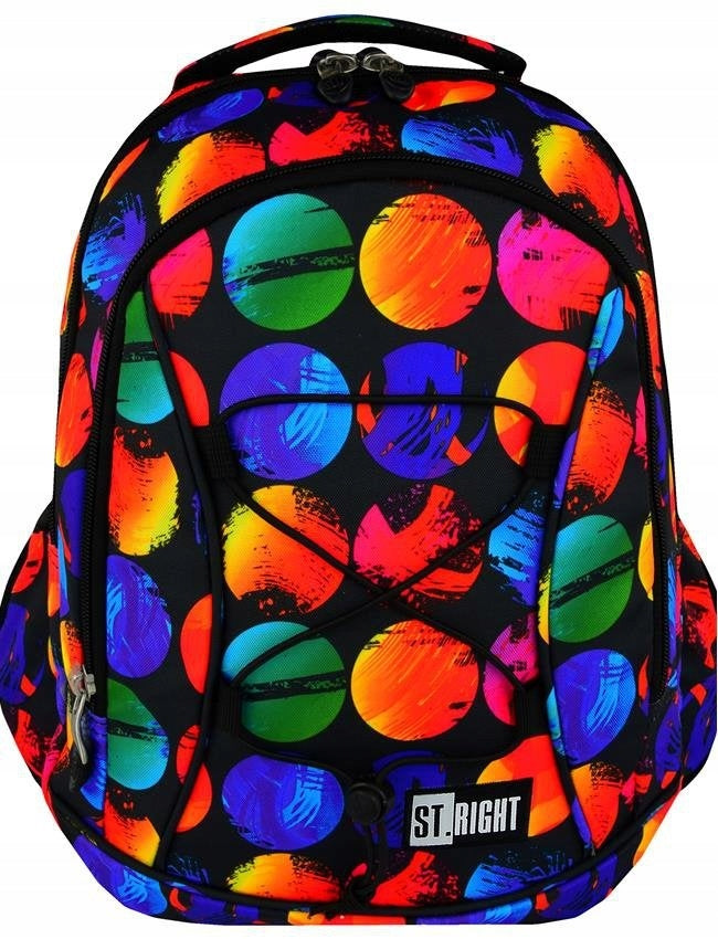3-chamber backpack St.Right Colorful wheels