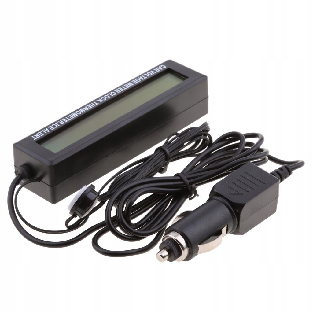 3 in 1 Car LCD Digital Clock Thermometer Temperature Voltage Meter Monitor Medical device type medical device or in-vitro diagnostic medical device