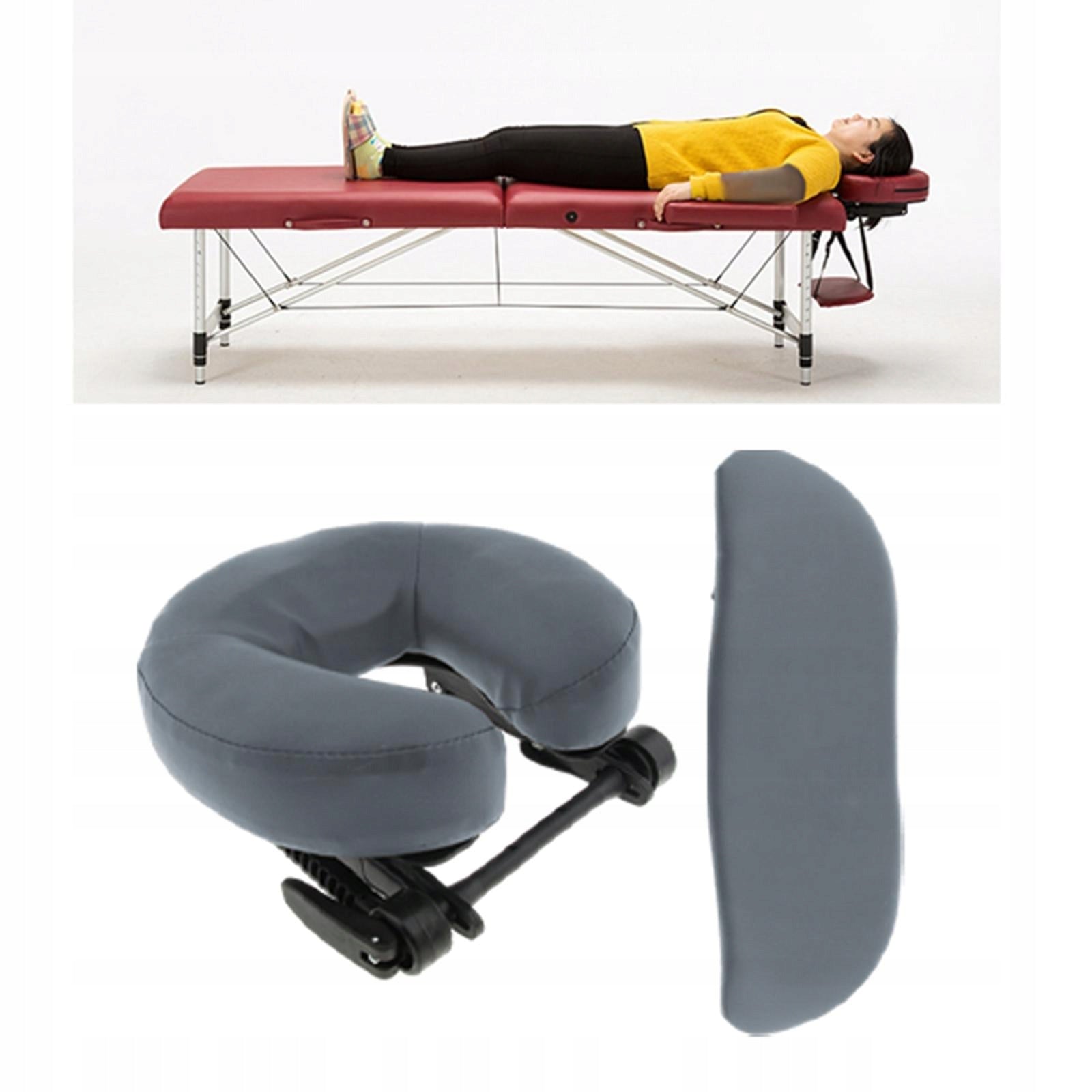 3 in 1 Comfortable Massage Table Face Cradle Cushion with Arm Navy Blue Medical device yes