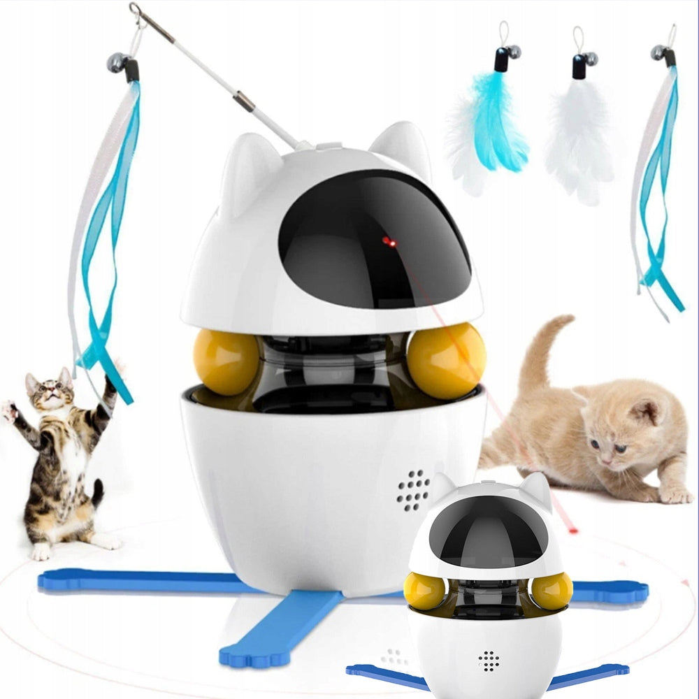 3 in 1 Electric Smart Cat Laser Toy Automatic