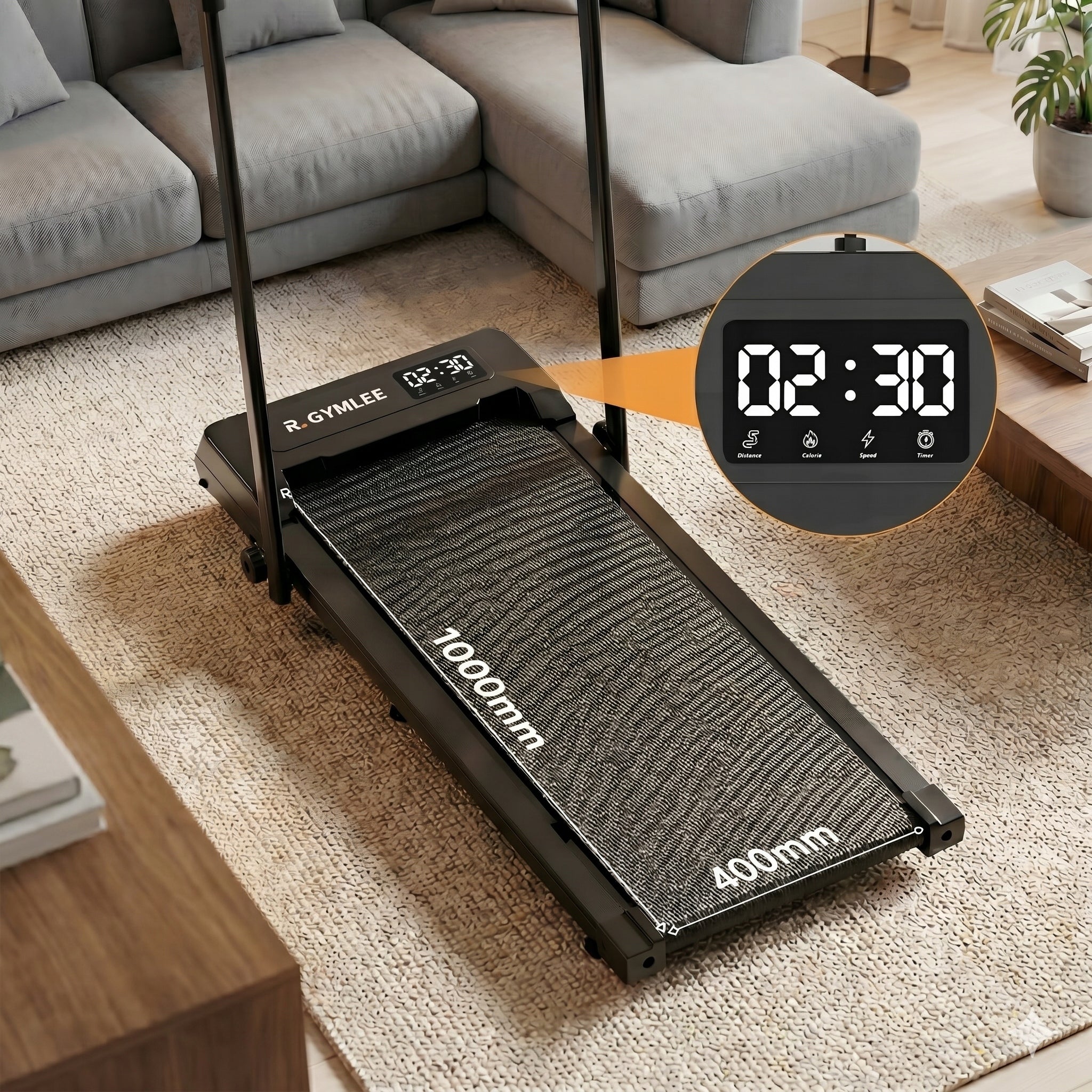 3-in-1 Electric Treadmill for Walking and Running with Remote Control Brand no brand