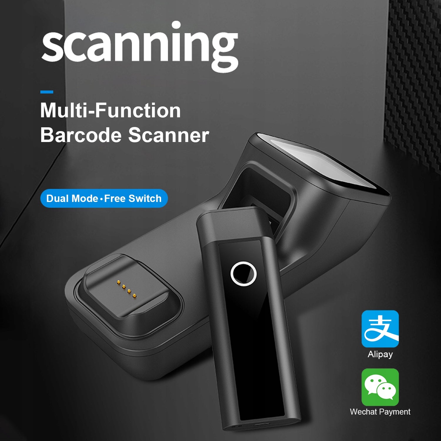 3-in-1 Handheld Barcode Scanner 1D/2D/QR UT Barcode Code Brand no brand