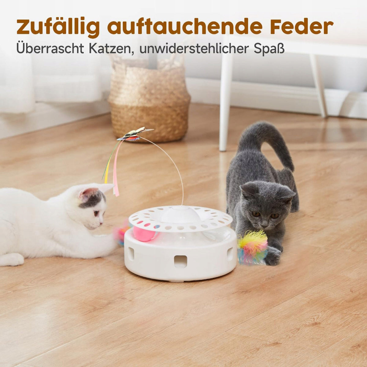 3-in-1 Interactive Electric Cat Toy Pet Intelligence Game Brand no brand