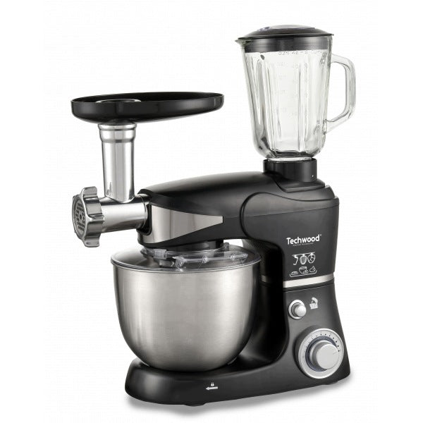 3-in-1 food processor Techwood TRO-5066, 1000 W, mixer 5 l, blender 1,5 l, Brand Techwood
