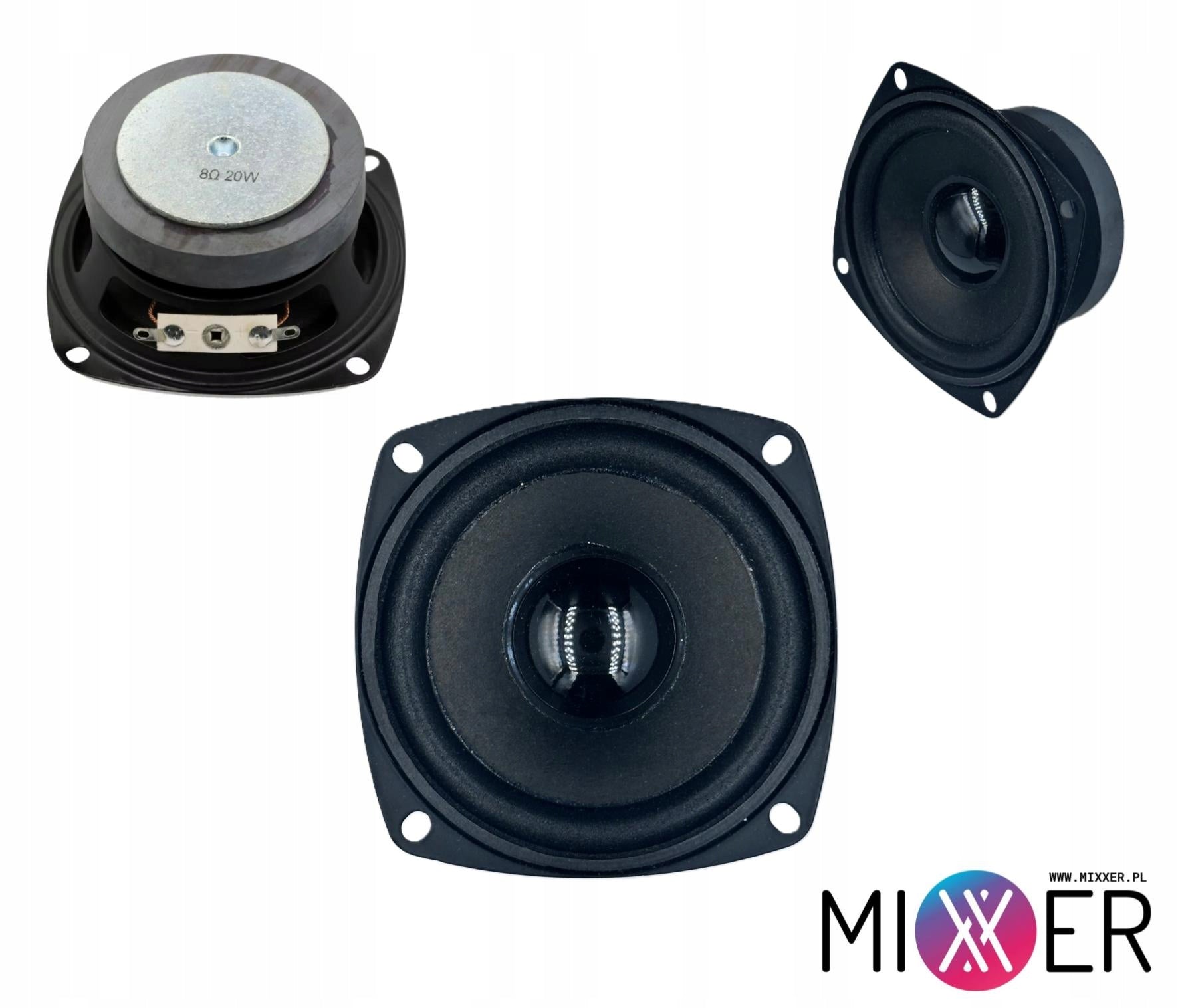 3 inch 20W 8 ohm 78mm Broadband Speaker Foam Suspension DIY Audio Manufacturer code 00232