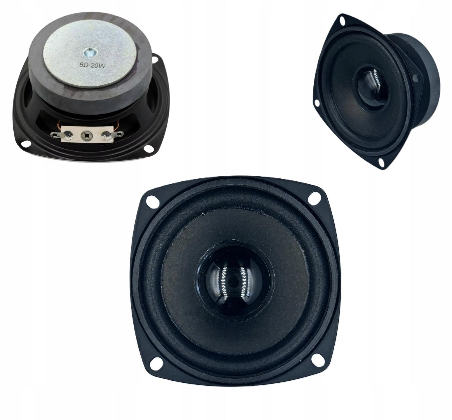 3 inch 20W 8 ohm 78mm Broadband Speaker Foam Suspension DIY Audio