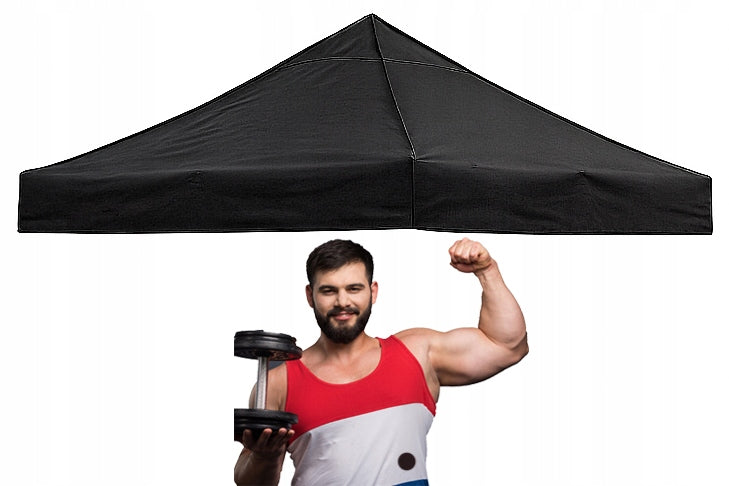 3 kg 2x2 ROOF REPLACEMENT Canopy TENT COMMERCIAL Express Garden Grey Number of side walls none