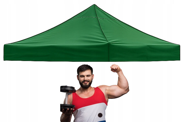 3 kg 2x2 STRONG ROOF REPLACEMENT ROOF FOR COMMERCIAL TENT Garden Green