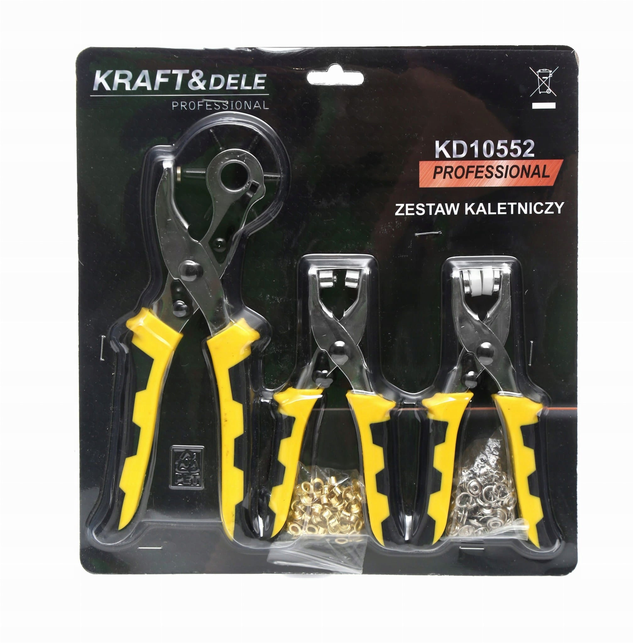 3 parts leatherwork set KD10552 KRAFT&DELE Brand Kraft&Dele