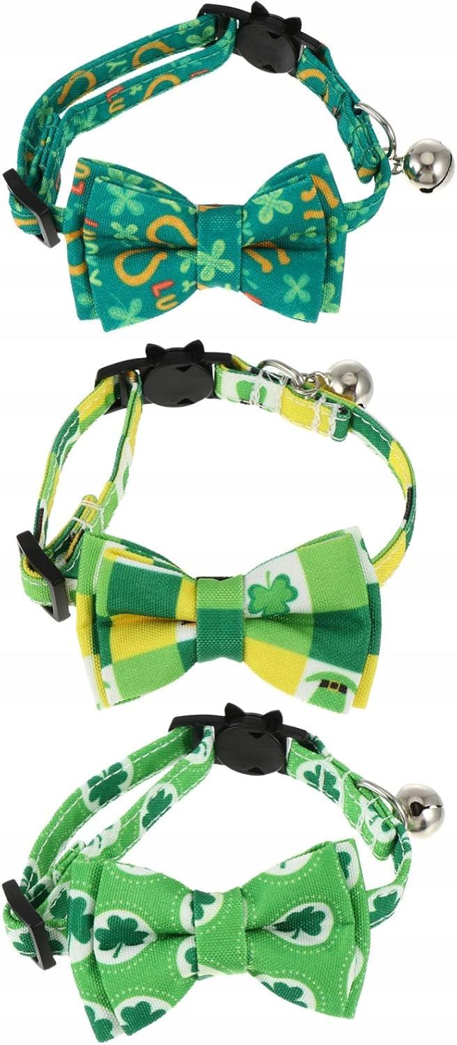 3 pcs. cat collar in the shape of a bow tie, regulo
