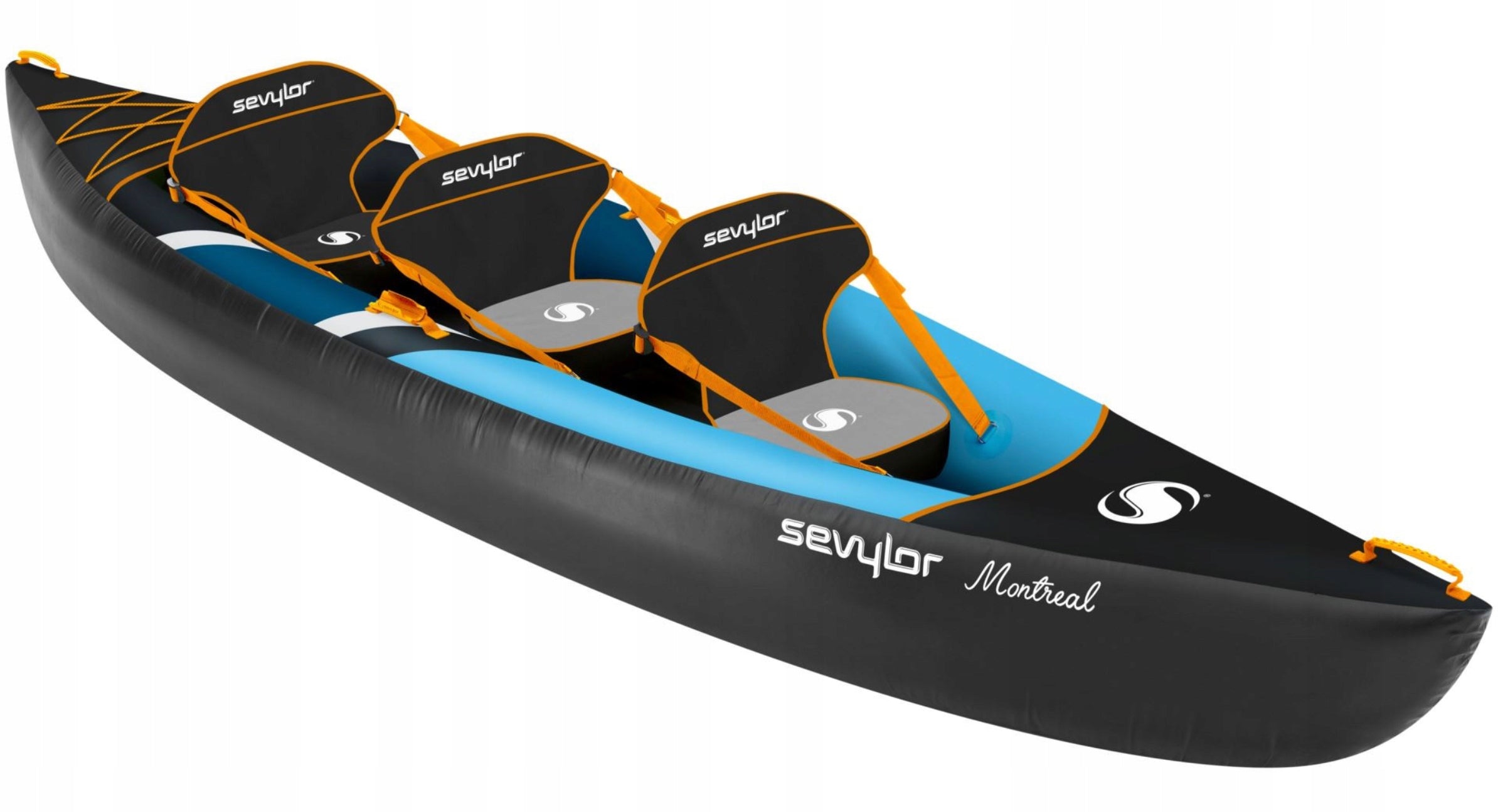 3-person pumped kayak Sevylor Montreal 381 cm blue/black