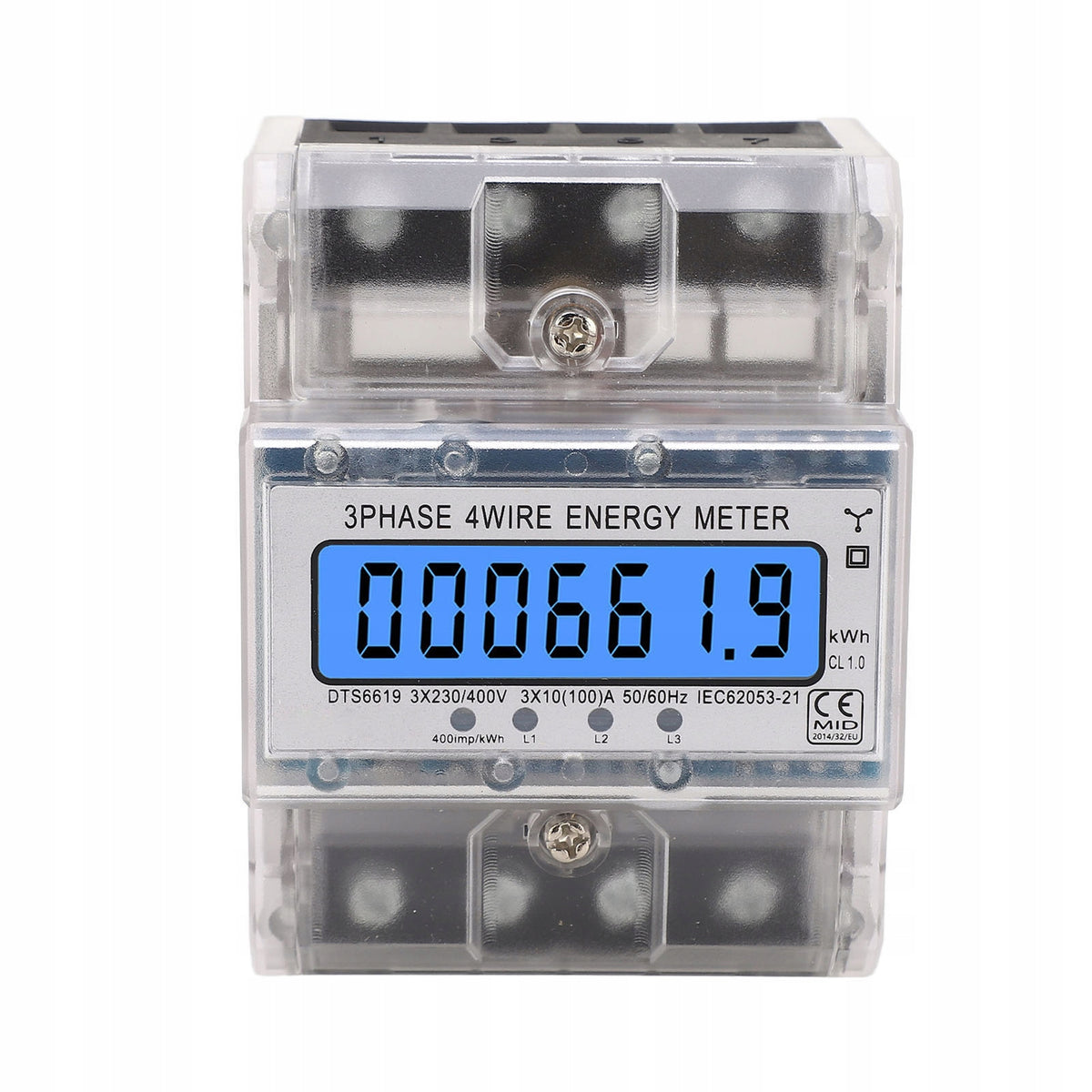 3-phase 4-wire energy meter Manufacturer code 556555566