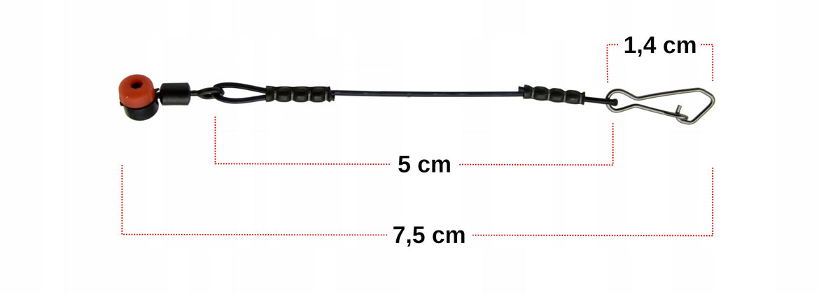 3 x RIGID CONNECTOR Basket Feeder Links 5 cm Brand FL