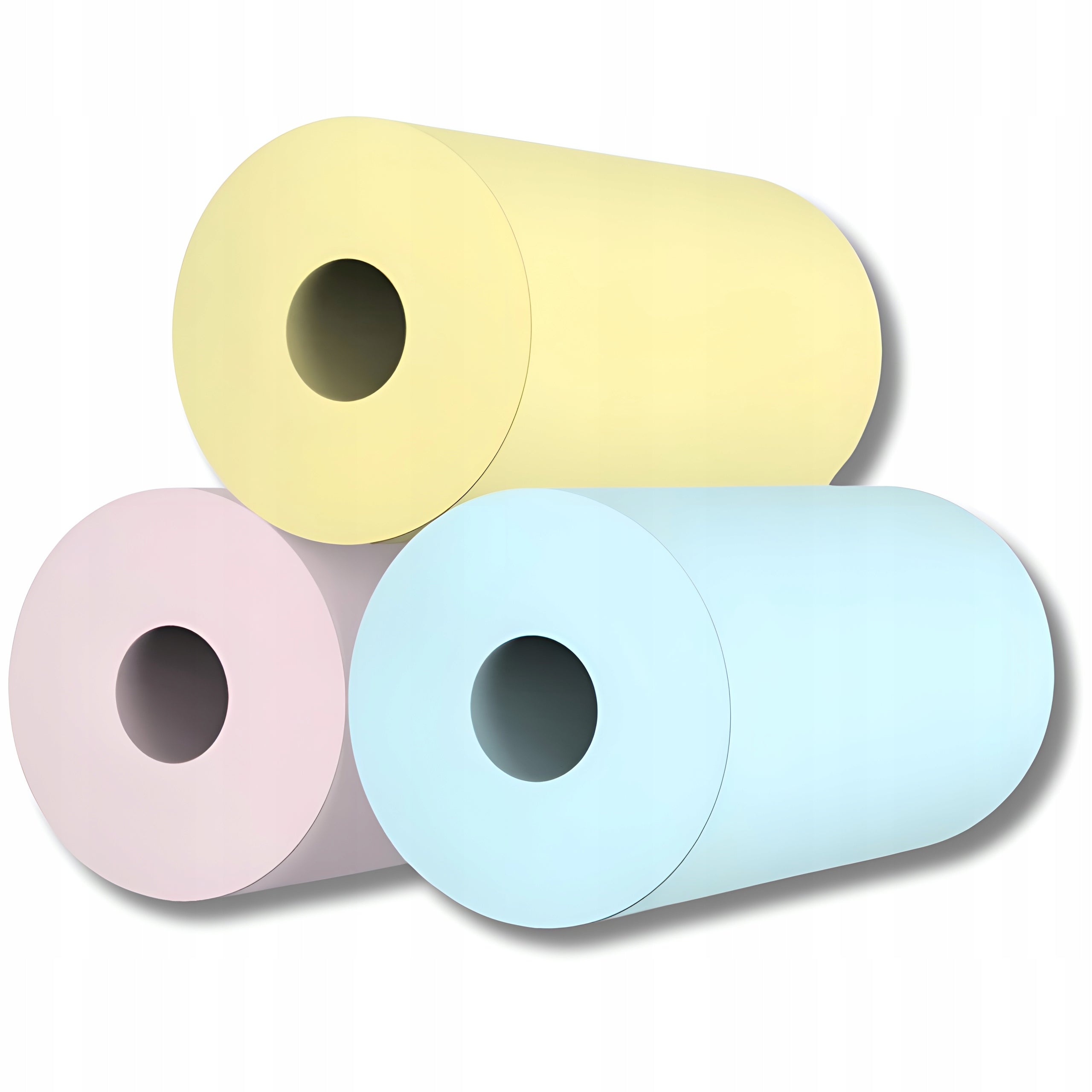 3 x THERMAL PAPER COLOR ROLLS FOR INSTANT CAMERA PRINTER