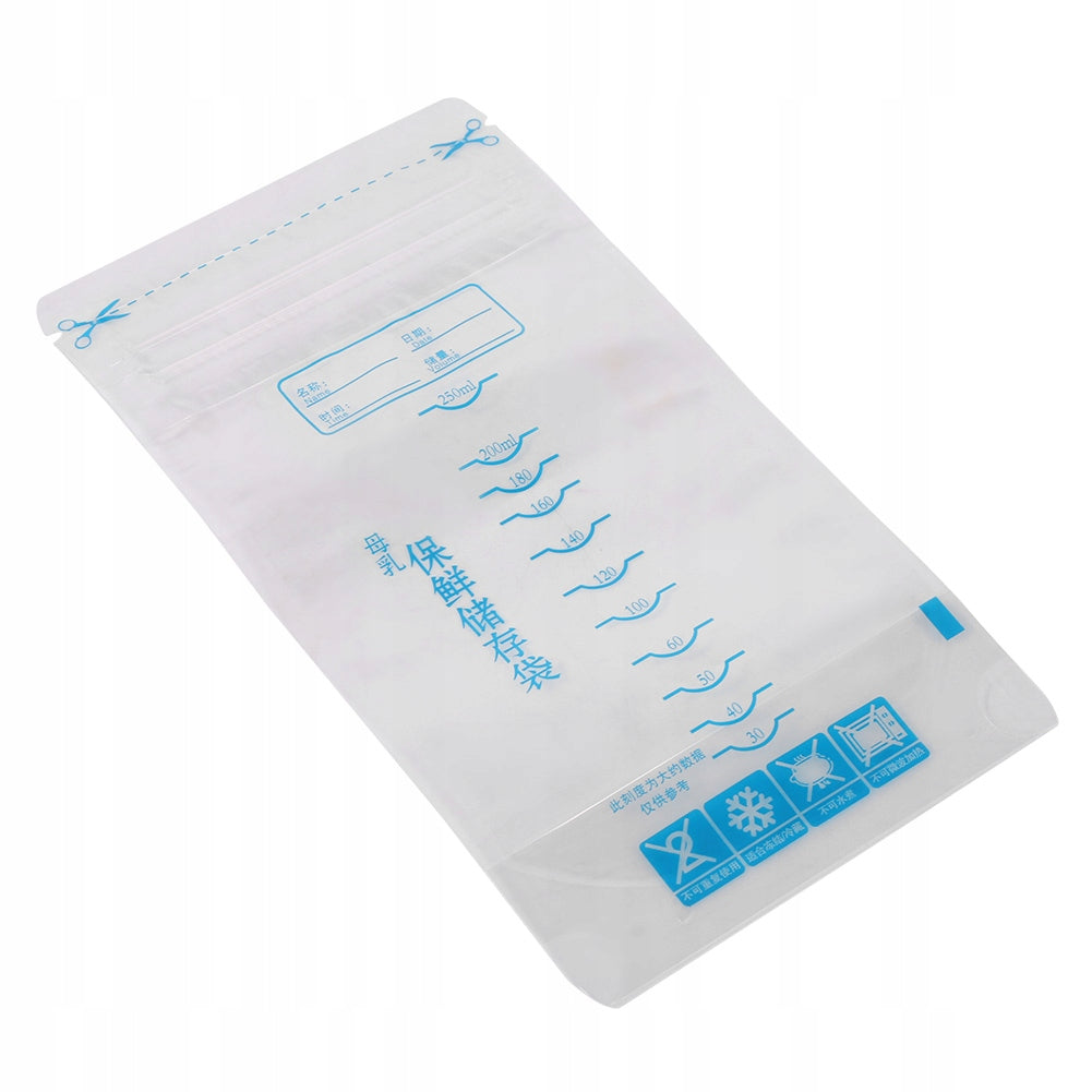30 Pcs 250ml Pre Sterilized Milk Storage Bags With JP Medical device no