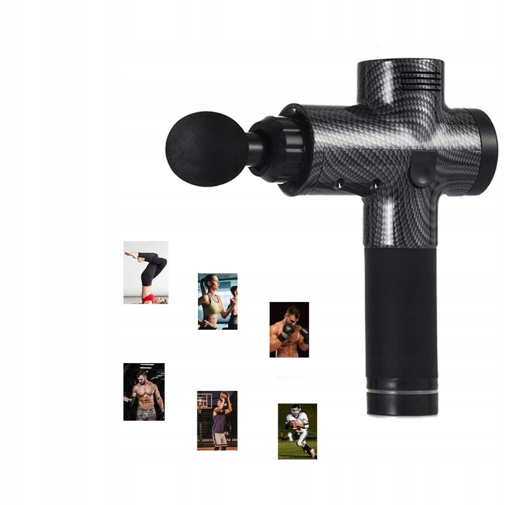 30 SPEED MASSAGE GUN WITH 8 HEADS ELECTRIC MASSAGER Kind body