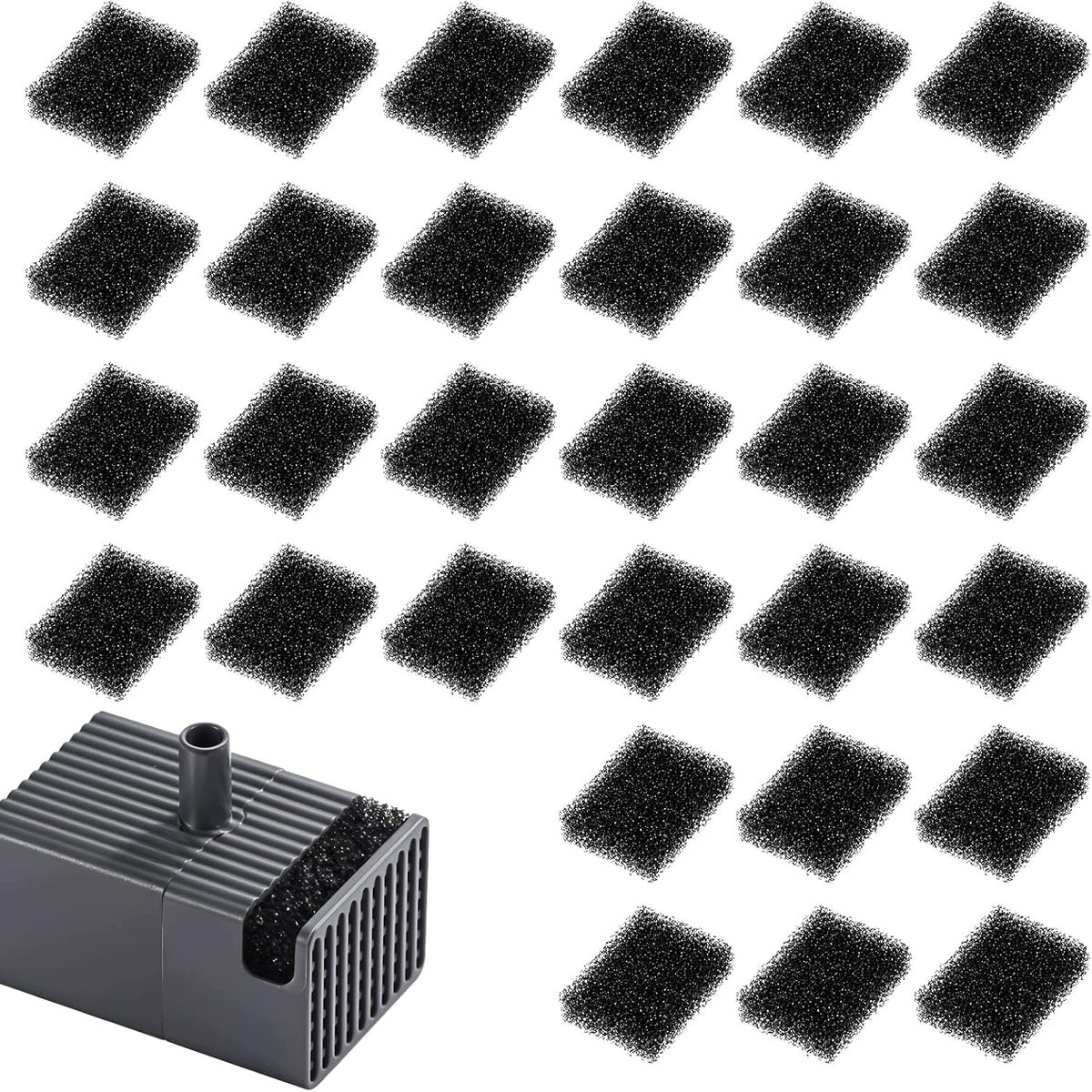 30 SPONGE FILTERS FOR CAT FOUNTAIN REPLACEMENT PU