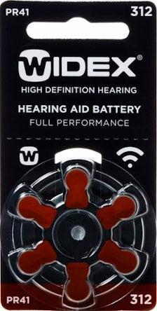 30 X WIDEX 312 BATTERIES - FOR HEARING AIDS