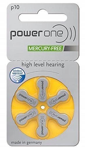 30 x Hearing Aid Batteries PR70 p10 Power One Varta 10 Packaging status original
