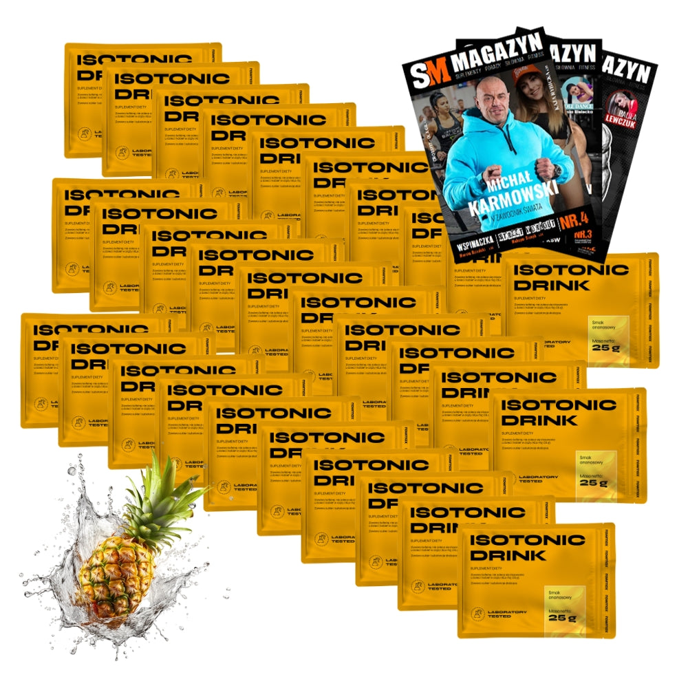30 x nowmax Isotonic Drink 25 g PINEAPPLE ENERGY ISOTONIC VIT B6 CAFFEINE