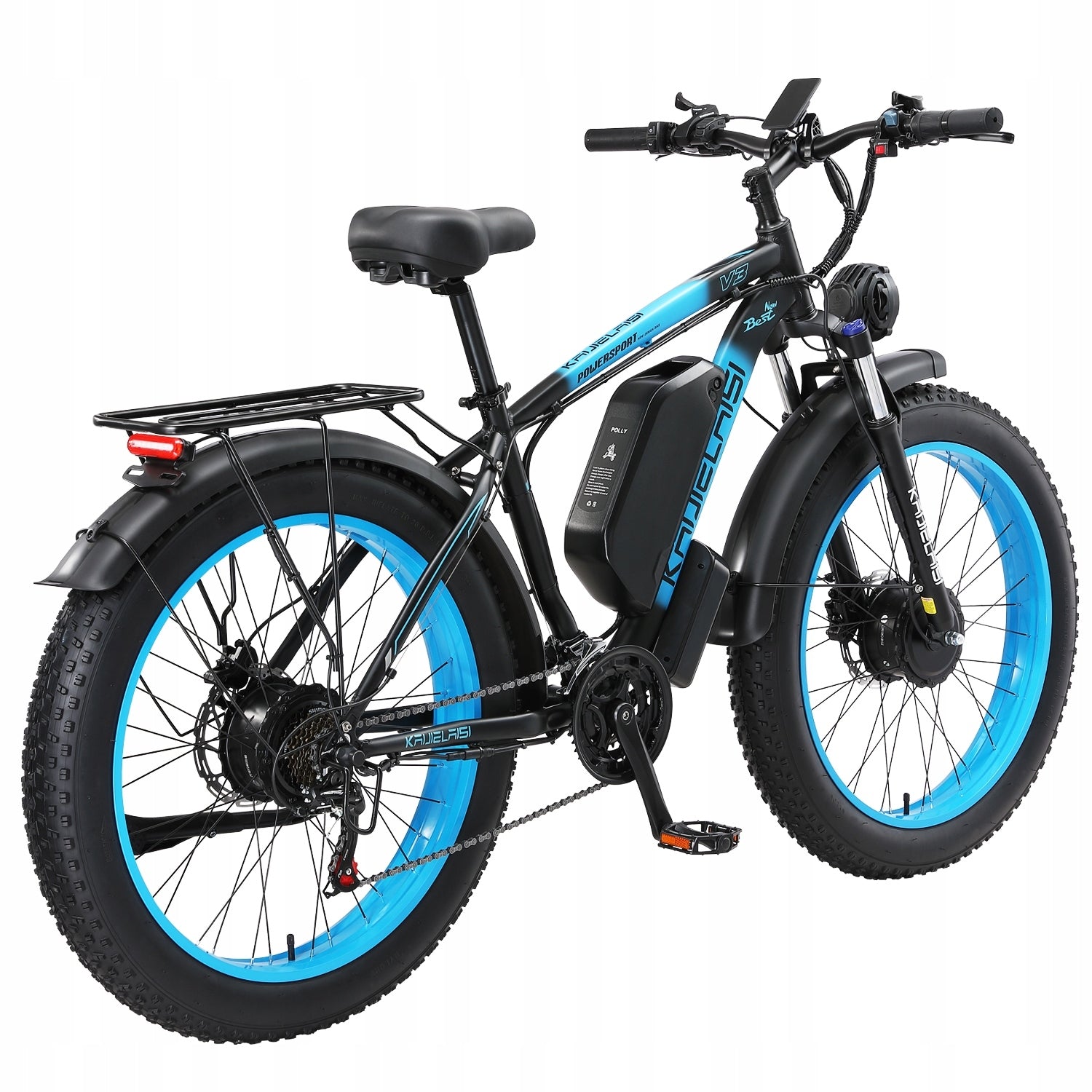 3000W 26''Electric Vehicles KAIJIELAISI V3 48V23AH 55km/h 100km 21speed Packaging status original