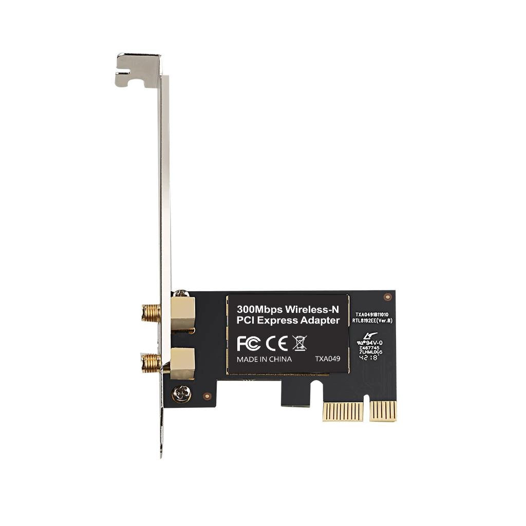 300Mbps Wireless N Interface PCI Express PCI E Adapter Chip For Computer Packaging status original