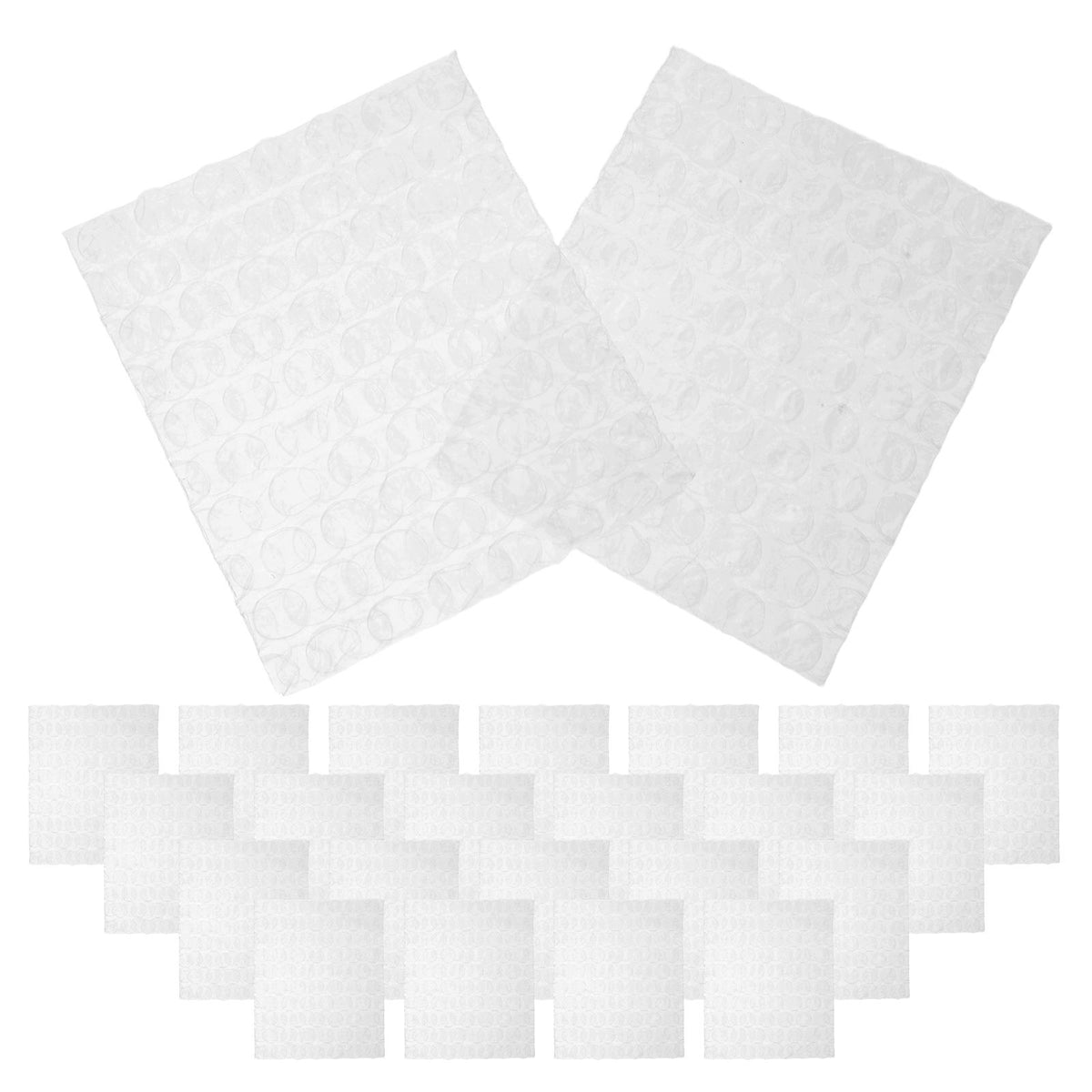300PCS WHITE PE BUBBLE BAGS FOR PACKING WITH ENHANCED IMPACT PROTECTION Length 0.1 m