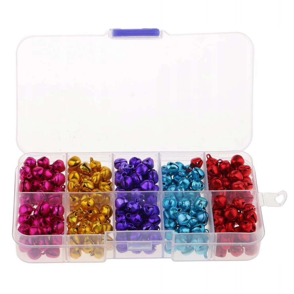 300Pcs Small Bell 8mm for DIY Jewelry Findings and Halloween