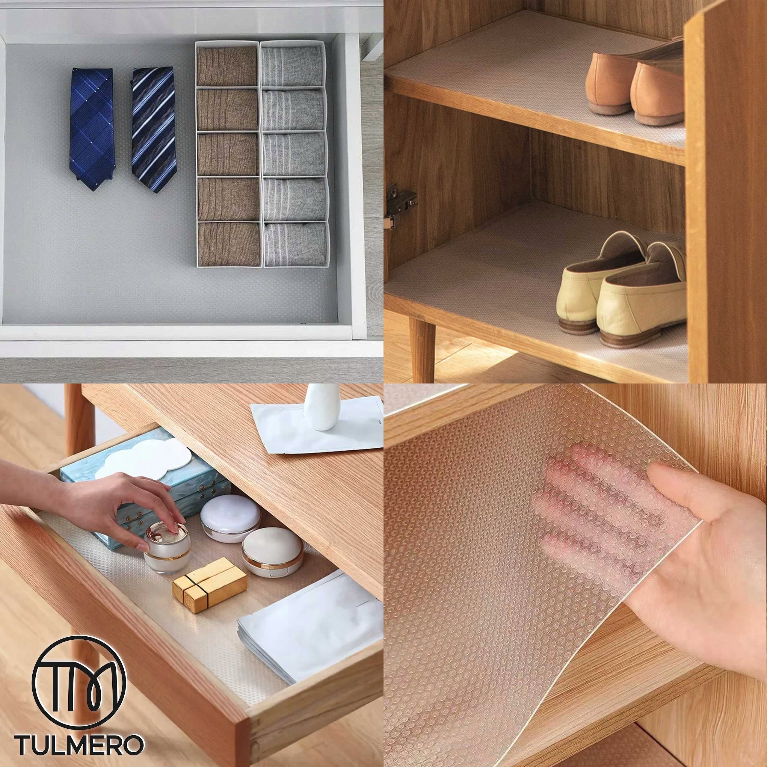 300x50 cm Anti-SLIP protective mat for cabinet drawers ROLL Tulmero Length 300 cm