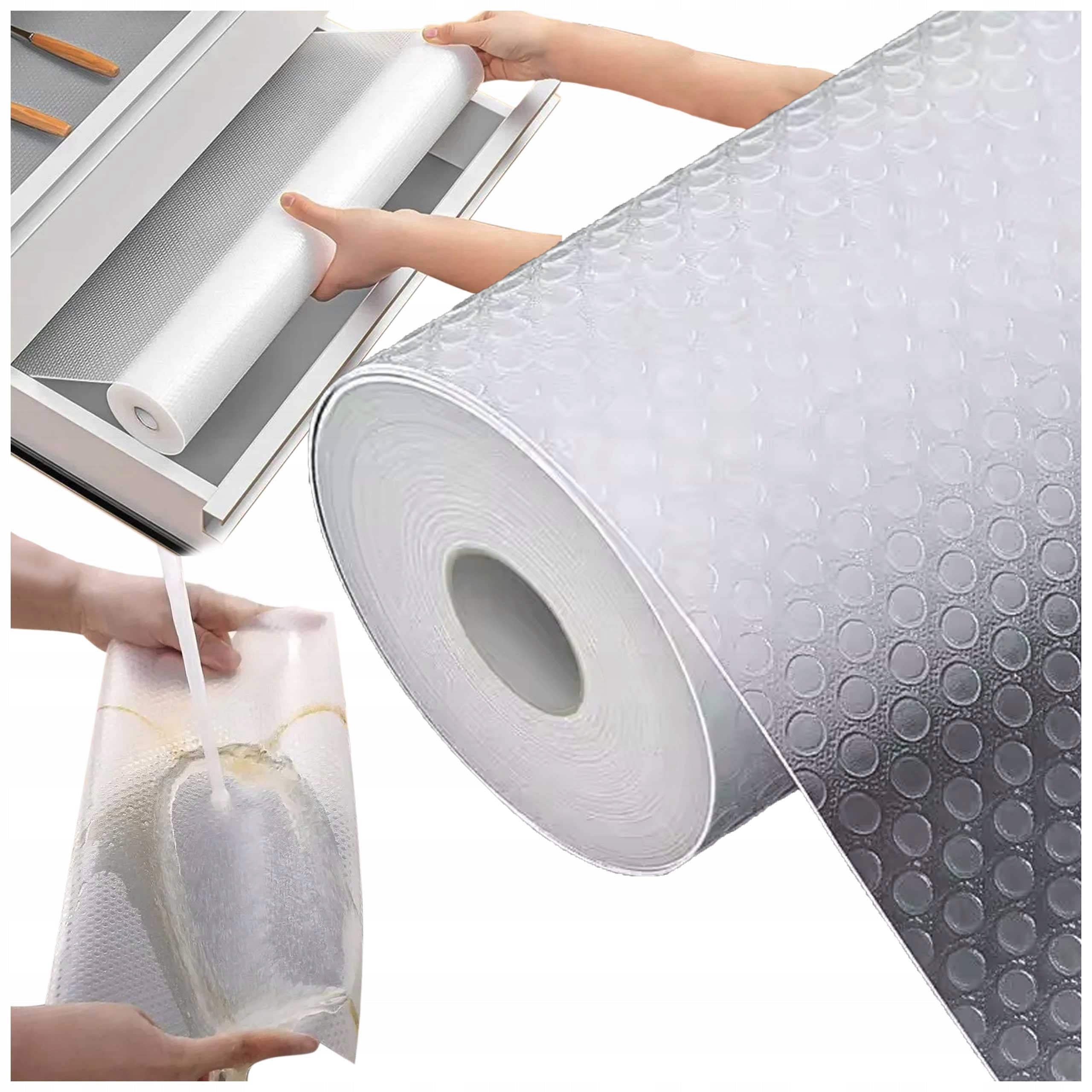 300x50 cm Anti-SLIP protective mat for cabinet drawers ROLL Tulmero