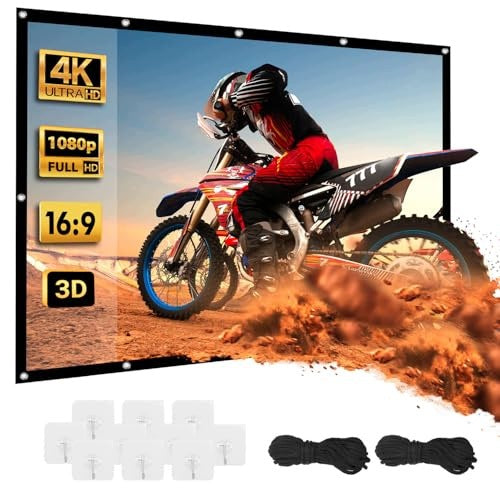 304CM PROJECTION SCREEN FOR HOME THEATER 16:9 TRAINING PRESENTATION Brand no brand